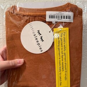 Little Sleepies Heather Spice Ribbed Pajama Set